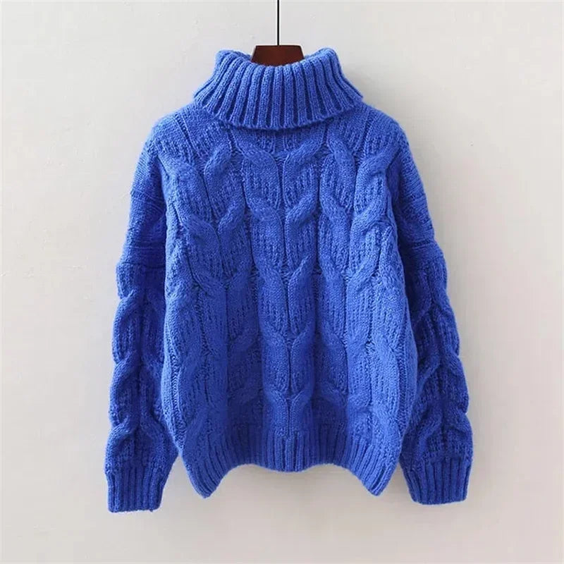 Thicken Turtleneck Sweater Women's 2025 New Winter