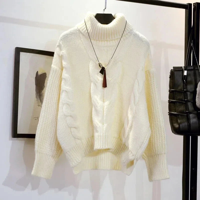 Thicken Turtleneck Sweater Women's 2025 New Winter